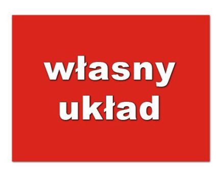 własny układ