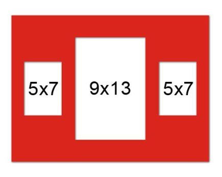 GAL05 układ 1 (9x13cm + 2 x 5x7cm)
