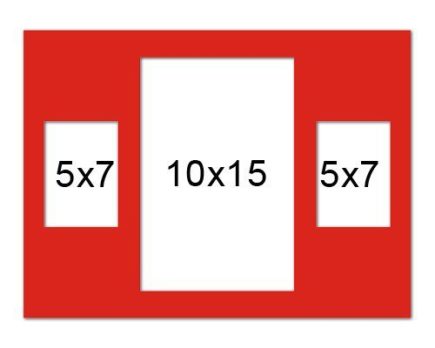 GAL05 układ 2 (10x15cm + 2 x 5x7cm)