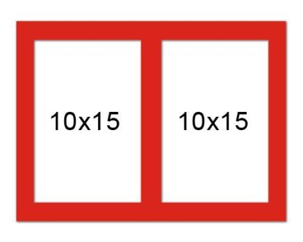 GAL05 układ 4 (2 x 10x15cm)