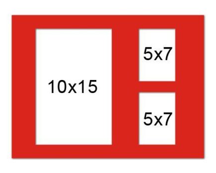 GAL05 układ 6 (10x15cm + 2 x 5x7cm)