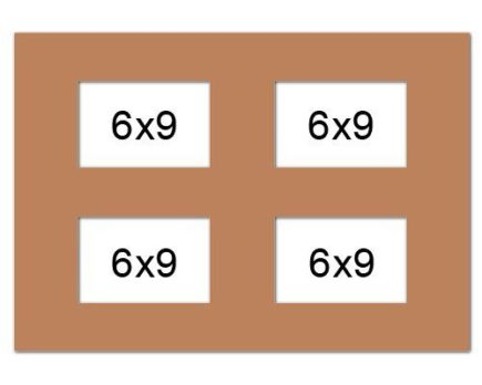 GAL06 układ 6 (4 x 6x9cm)