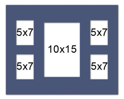 GAL07 u8 (10x15cm + 4 x 5x7cm)