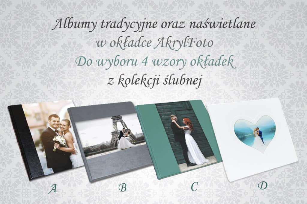 Albumy AkrylFoto z linii Ślubnej