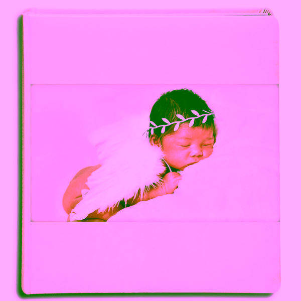 album tradycyjny - chrzest - akrylfoto