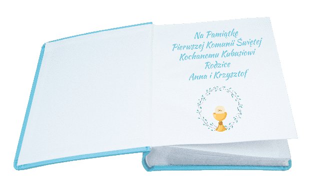 Album na zdjęcia komunijne to idealny prezent na pamiątkę Pierwszej Komunii Świętej