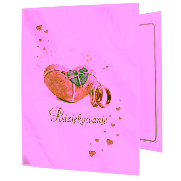 album kartonowy - Ślub - okładka drukowana