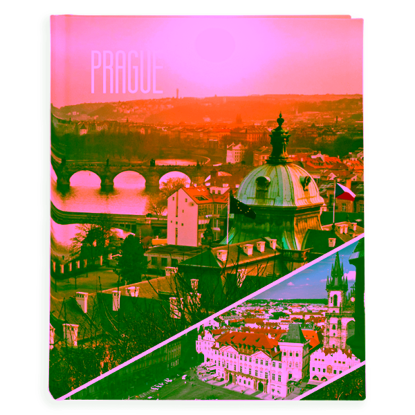 wakacje, album kieszeniowy wakacyjny, praga, czechy
