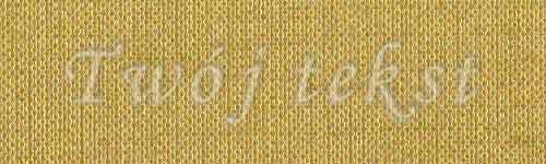 Tłoczenie - czcionka Mono Cursive