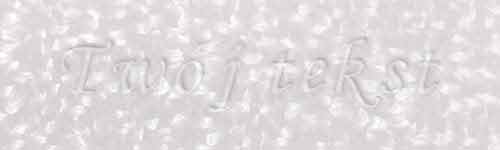 Tłoczenie - czcionka Mono Cursive