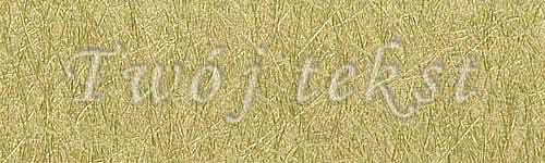 Tłoczenie - czcionka Mono Cursive