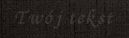 Tłoczenie - czcionka Mono Cursive