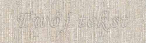 Tłoczenie - czcionka Mono Cursive