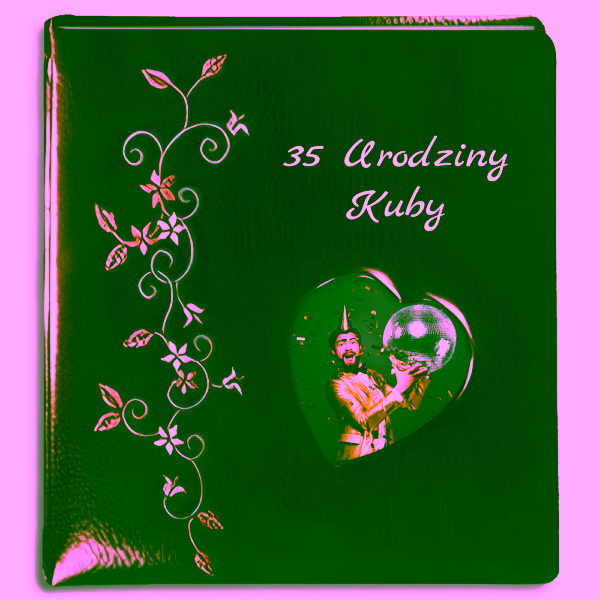 album tradycyjny - urodziny - linia amore