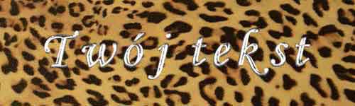 Srebrzenie - czcionka Mono Cursive