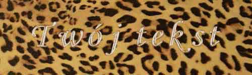 Złocenie - czcionka Mono Cursive