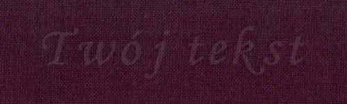 Tłoczenie - czcionka Mono Cursive