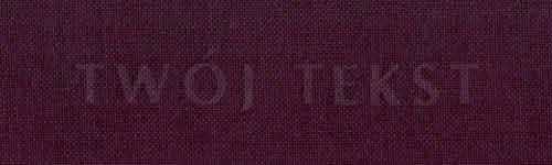 Tłoczenie - czcionka Prosta