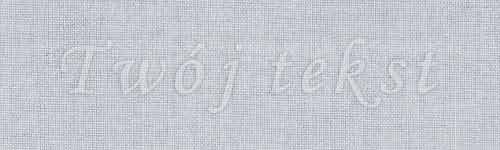 Tłoczenie - czcionka Mono Cursive