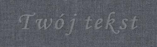 Tłoczenie - czcionka Mono Cursive