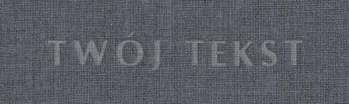 Tłoczenie - czcionka Prosta