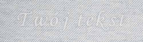 Tłoczenie - czcionka Mono Cursive