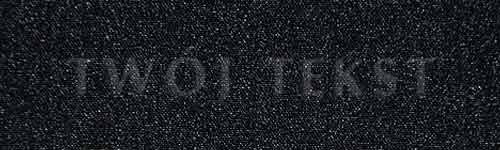 Tłoczenie - czcionka Prosta