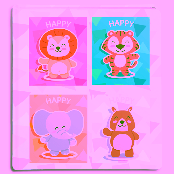 album tradycyjny wspomnień dziecka - okładka drukowana