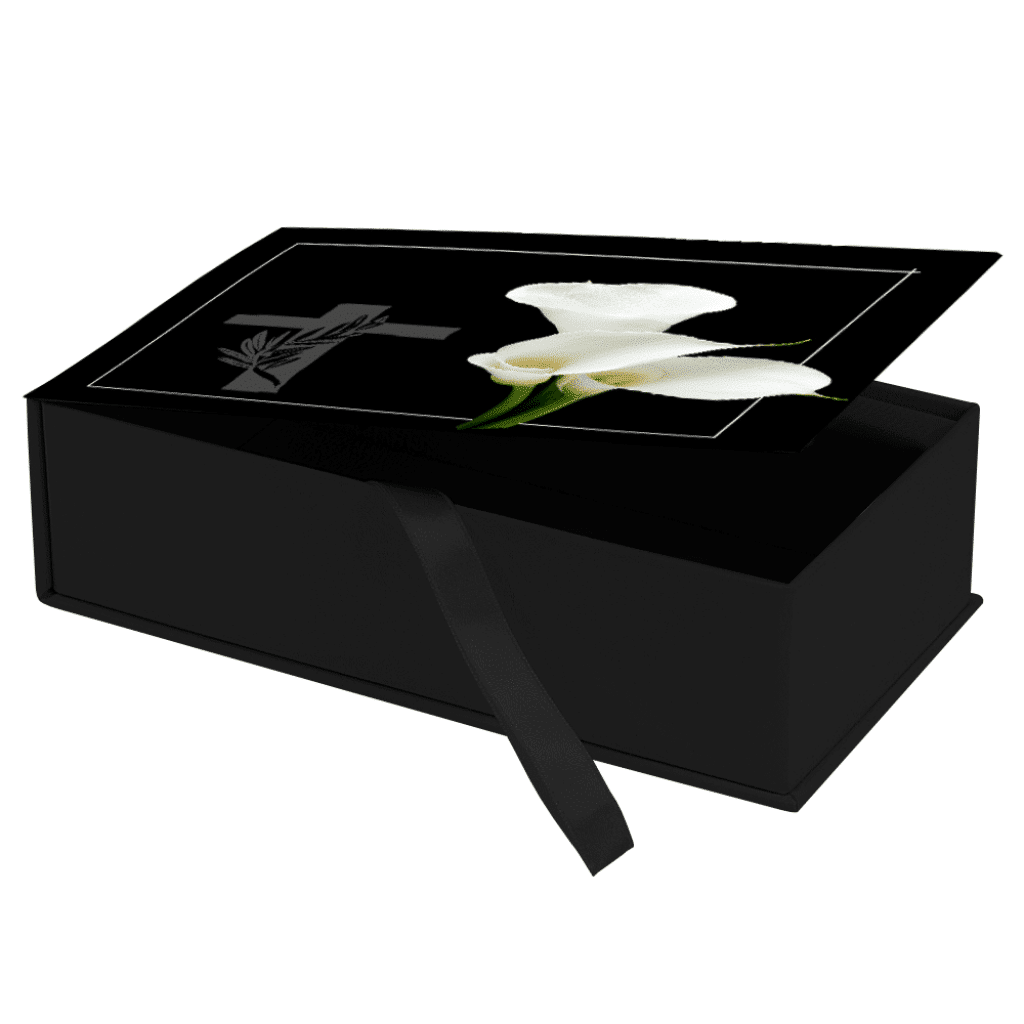 Pudełko na zdjęcia - Pogrzebowe, ku Pamięci - Wzory drukowane