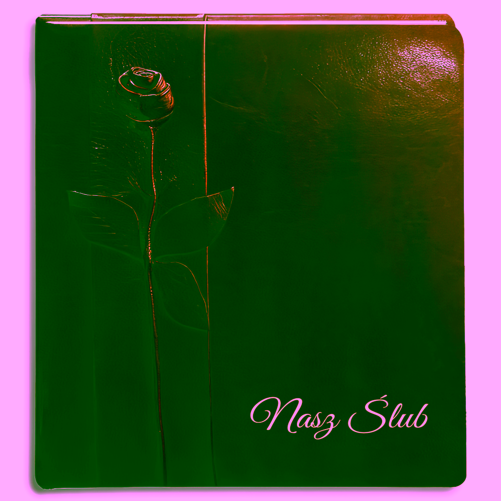 album na zdjęcia wklejane tradycyjne Ślub - linia harmonia