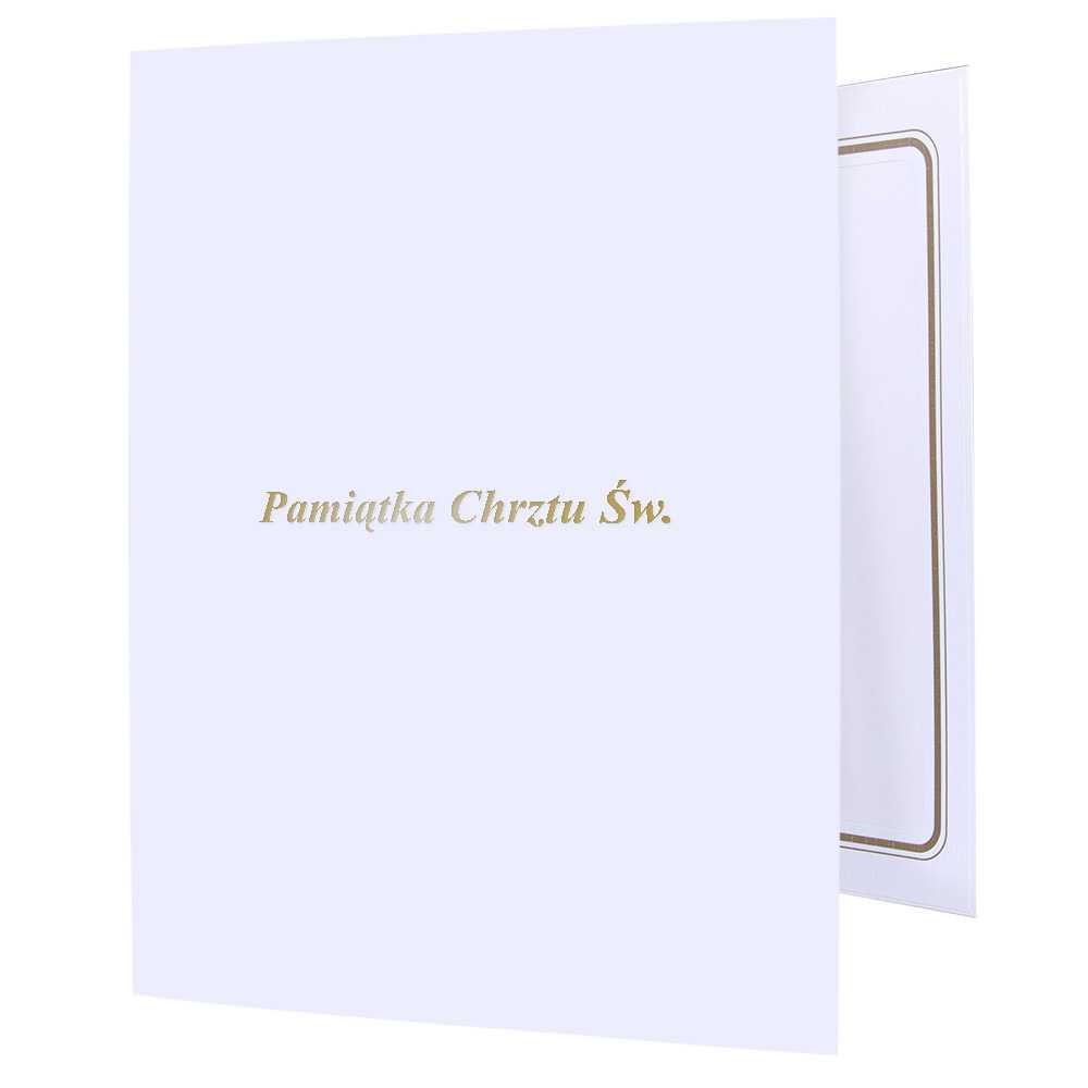 wzór 010 - Pamiątka Chrztu