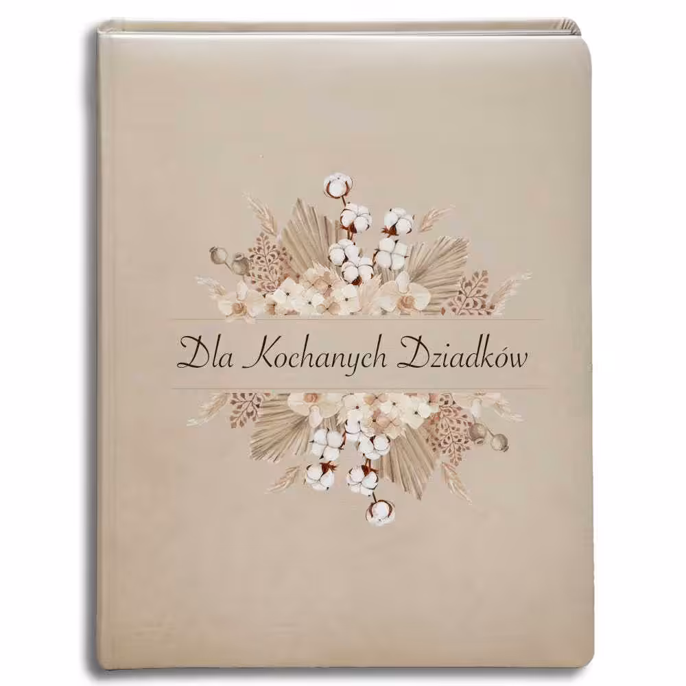album kieszeniowy szyty - dzień babci i dziadka - linia botanic album kieszeniowy szyty - dzień babci i dziadka - linia botanic