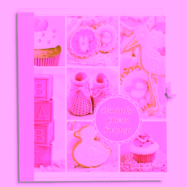 Segregator na zdjęcia - Chrzest - okładka drukowana