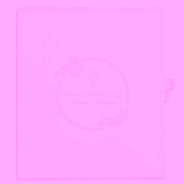 segregator na zdjęcia - komunia - wzory grawerowane