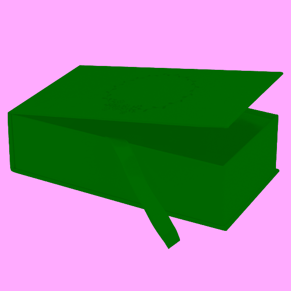 pudełko na zdjęcia - boże narodzenie - wianki grawerowane