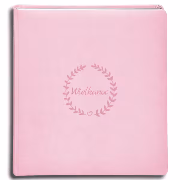 album na zdjęcia wklejane tradycyjne - wielkanoc - wianki grawerowane