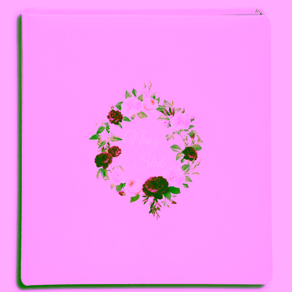 album na zdjęcia wklejane tradycyjne Ślub - wianki uv