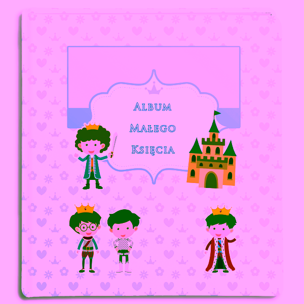 album na zdjęcia wklejane tradycyjne - szkolne - okładka drukowana