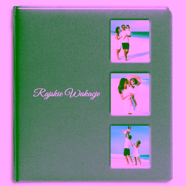 album na zdjęcia wklejane - wakacje - linia verona