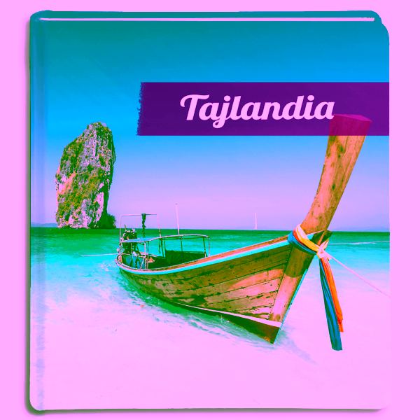 album na zdjęcia wklejane tradycyjne - wakacje - okładka drukowana