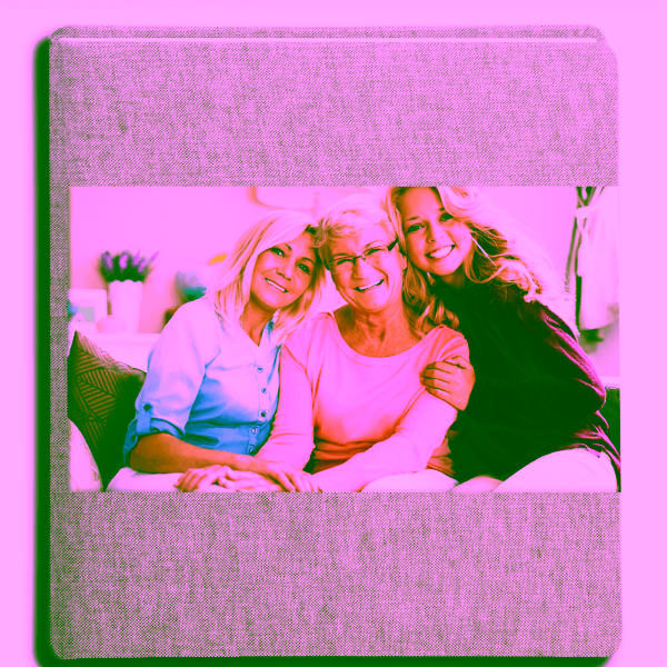 fotoalbum - dzień babci i dziadka - linia akrylfoto