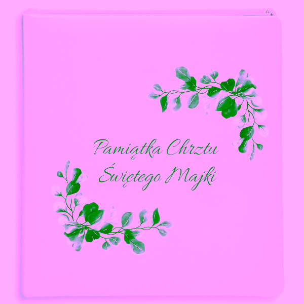 fotoalbum - chrzest - linia botaniczna