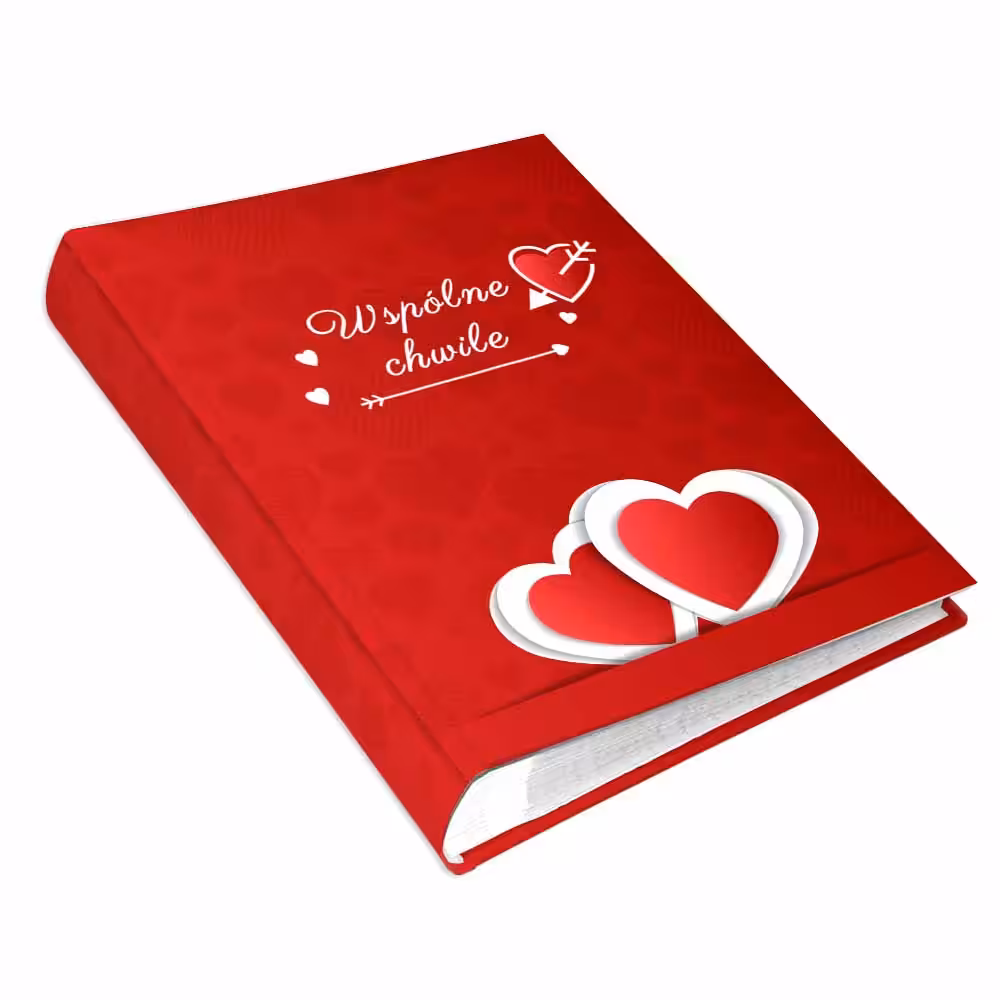 album kieszeniowy szyty - walentynki - cudowne wspomnienia