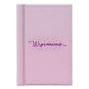 Album na zdjęcia instax różowe płótno "Wspomnienia" OJD-05