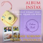 baner reklamowy albumów instax ręcznie robiony w Polski