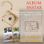 baner reklamowy albumów instax ręcznie robiony w Polski