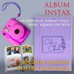 baner reklamowy albumów instax ręcznie robiony w Polski