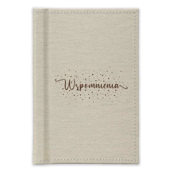 Album na zdjęcia instax kremowe płótno "Wspomnienia" OJD-05