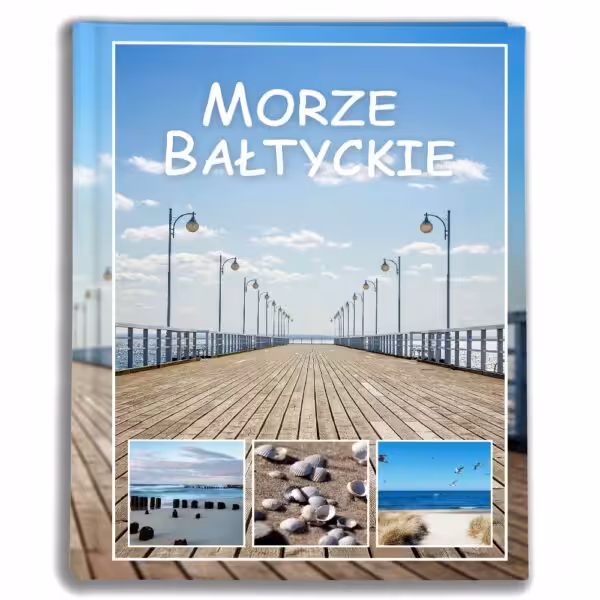 molo, sopot, wakacje, album tradycyjny - 19,5x26 - 100 stron, bt798