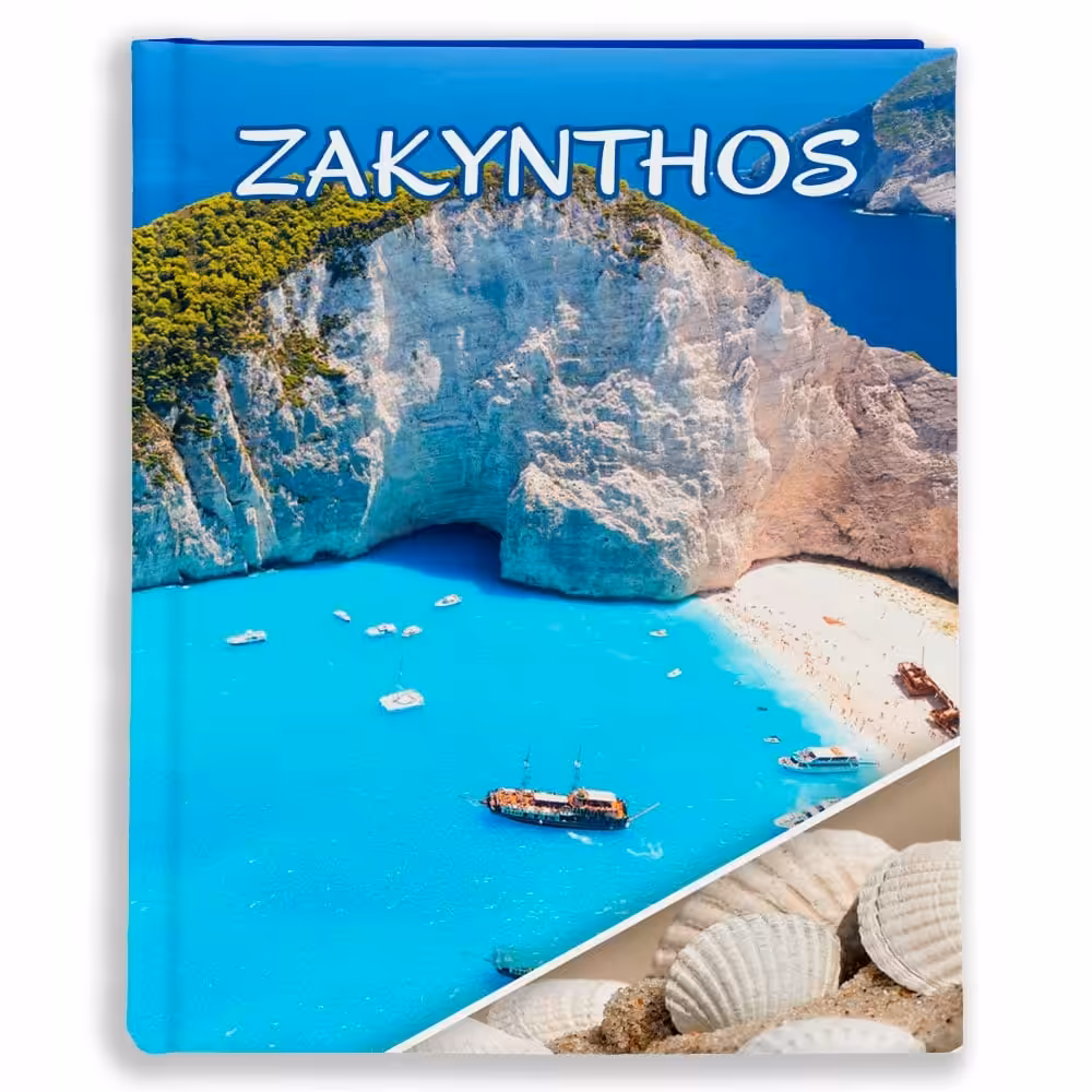 pamiątka z zakynthos, album tradycyjny - 19,5x26 - 100 stron, bt545 pamiątka z zakynthos, album tradycyjny - 19,5x26 - 100 stron, bt545